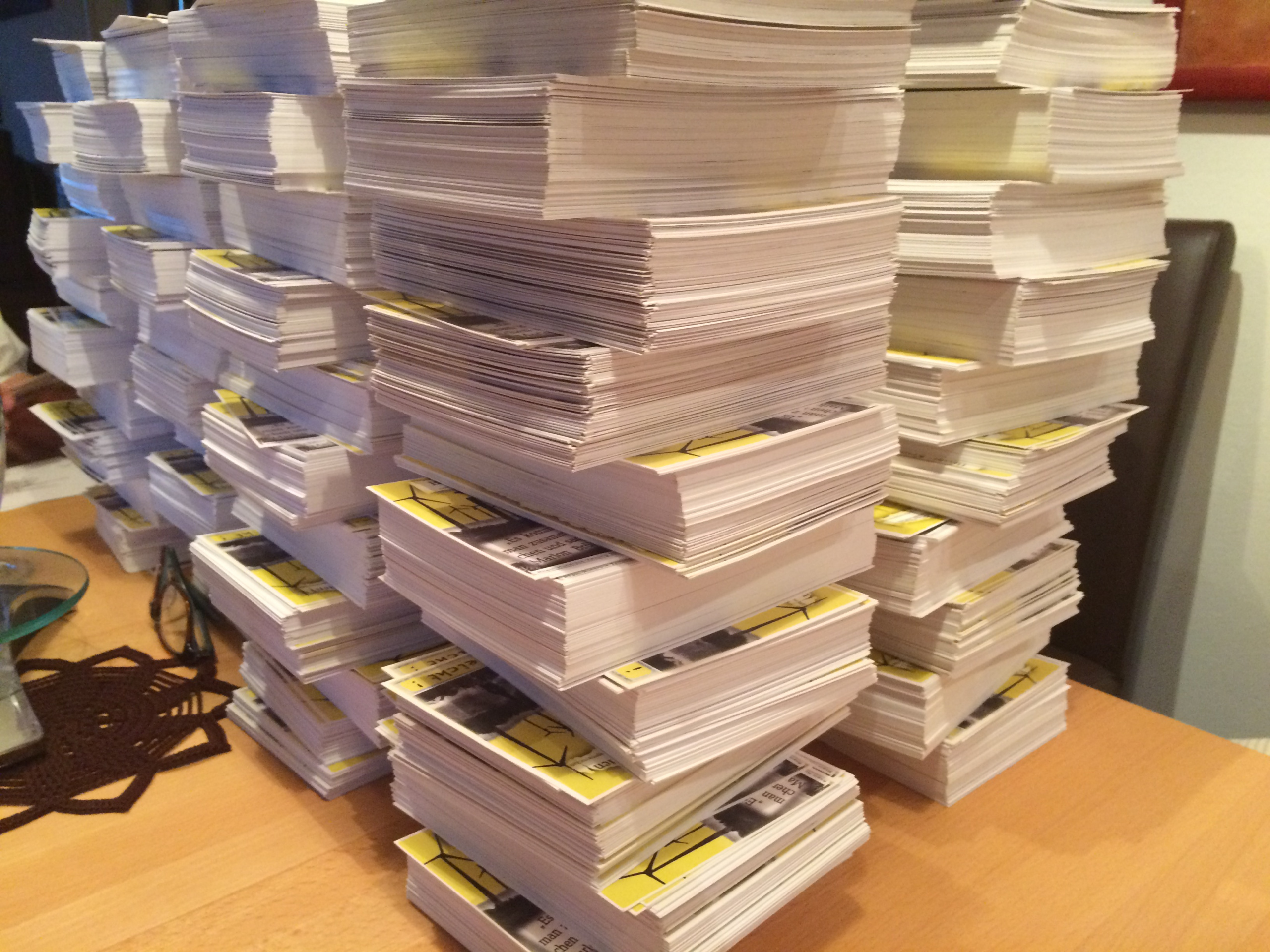 2015: rund 10.000 Ablehnungen per Postkarte gegen weiteren Windkraft-Ausbau im Hunsrück